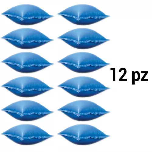 Cuscino ad aria 1,22 x 1,22 x h 0,55 m per coperture invernali - 12 pezzi