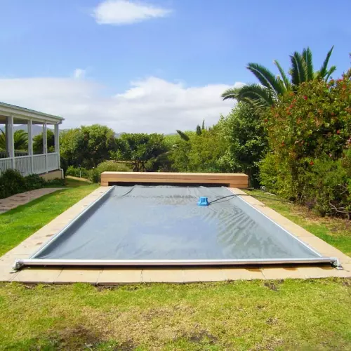 Copertura di Sicurezza Polartex® 4 SEASONS TOPTRACK automatica per piscina 12x5 m