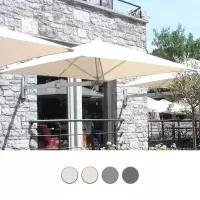 Ombrellone da esterno PARAFLEX Umbrosa 2,30 x 2,30 mt in alluminio