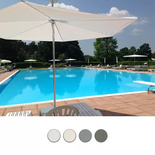 Ombrellone da esterno rotondo INFINA by Umbrosa