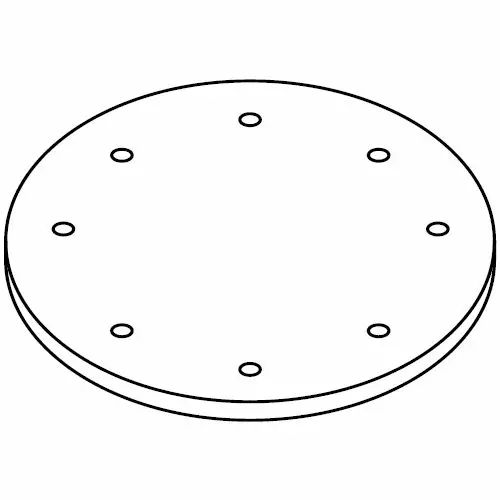 Piastra base per fissaggio vela Ingenua