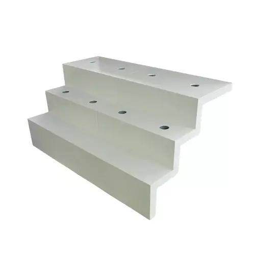 Scala interna rettangolare RELAX per piscina, h 0,90 m con 3 scalini per posa sotto liner