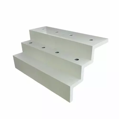 Scala interna rettangolare RELAX per piscina 1,00 x h 0,90 m, 3 scalini