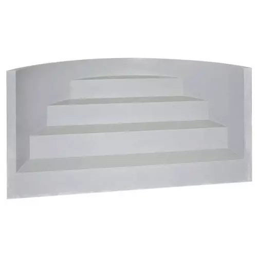 Scala Romana per piscina, h 1,50 m con 4 scalini per posa sotto liner