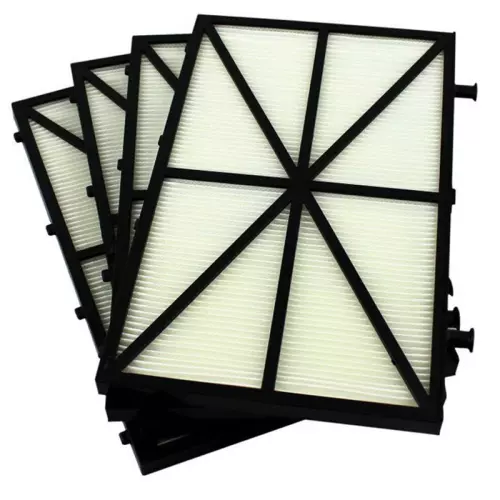 Pannello filtrante ultra fine STD in carta 50 micron per robot Dolphin - Kit da 4 pezzi