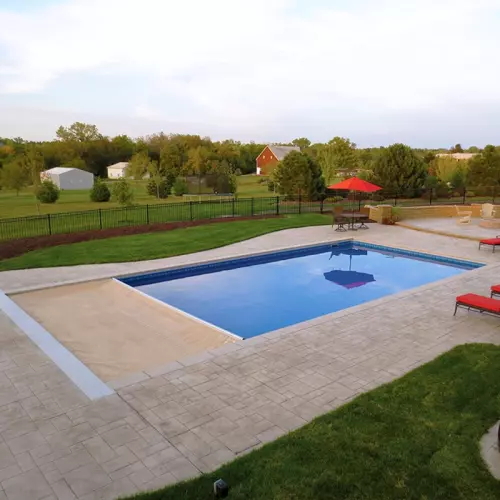 Copertura di Sicurezza per piscina Polartex® 4 SEASONS UNDERTRACK automatica