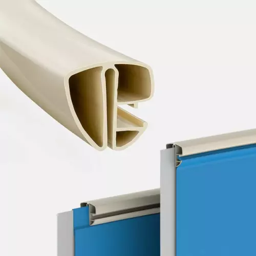 Kit Profili Superiori Rigidi per Piscina Circolare Ø 4,20 m : in pvc sabbia