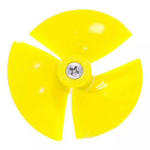 21_Girante ventola gialla con vite Dolphin (min. 3 pezzi)