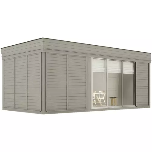 Sauna finlandese tradizionale da esterno ARES Large 5-6 posti con spogliatoio