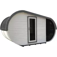 Sauna finlandese tradizionale da esterno LAILA 6-8 posti