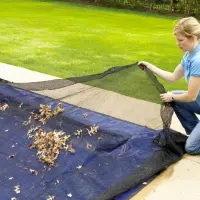 Rete raccogli foglie Polartex® NET 96 per piscina, forme Standard