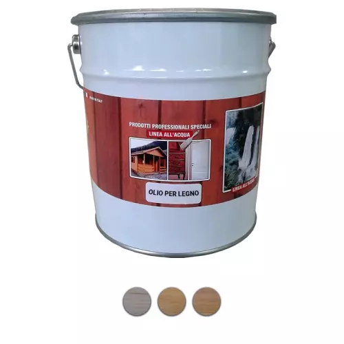 Olio vegetale all'acqua per trattamento legno