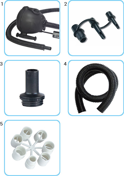 Gonfiatore elettrico ad aria da 230 V - KIT PRO