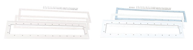 Corredo skimmer sfioratore per piscine in pannelli o cemento con o senza liner