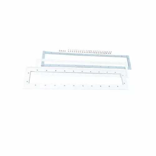 Corredo skimmer sfioratore per piscina in pannelli d'acciaio prefabbricata