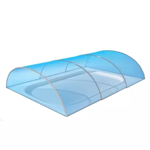 Copertura telescopica per piscina PRAGA STANDARD