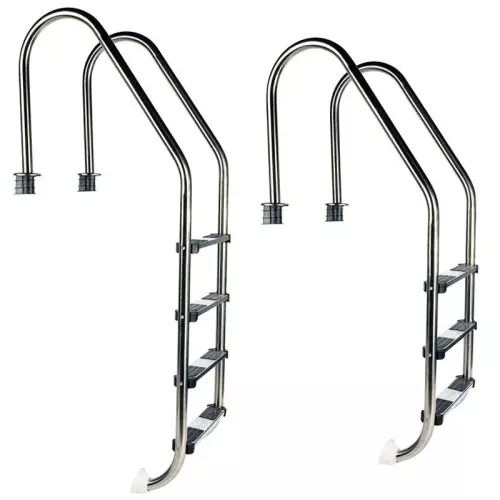 Scaletta per piscina interrata STANDARD in acciaio Inox AISI 304L