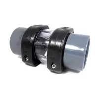 Valvola di ritegno da Ø 50 a 110 mm con visore trasparente