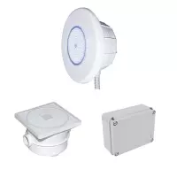 Kit illuminazione LED BIANCO 1890 Lumen Ø 320 mm per piscina