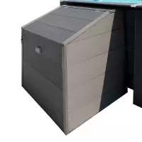 Locale tecnico in WPC per gruppo filtrante