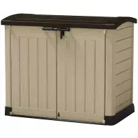 Locale tecnico fuori terra vuoto STORE-IT-OUT, in resina effetto legno