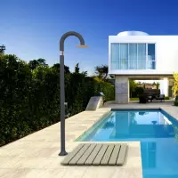 Piatto doccia ECOWOOD in legno di pino, da esterno