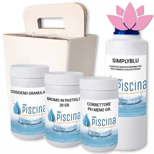 KIT SPA per mantenimento periodico acqua per vasche idromassaggio