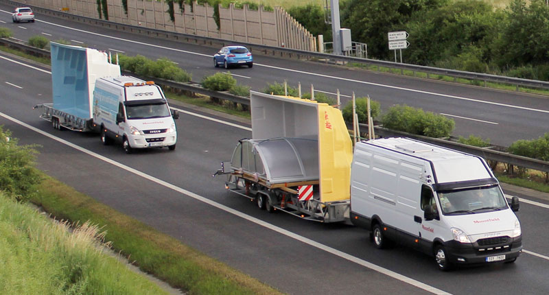 Trasporto piscina in vetroresina Trasporto piscina in vetroresina