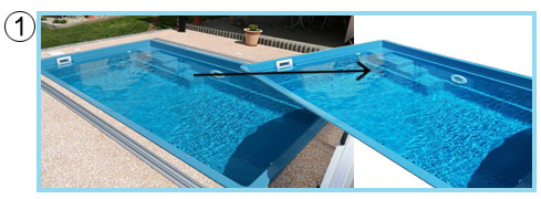 Piscina interrata in vetroresina Calypso Piscina interrata in vetroresina Calypso