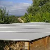 Copertura di Sicurezza a barre BWT 580 gr/m² per piscine in legno : modelli TROPIC 505, WEVA 530 e ODYSSEA 530