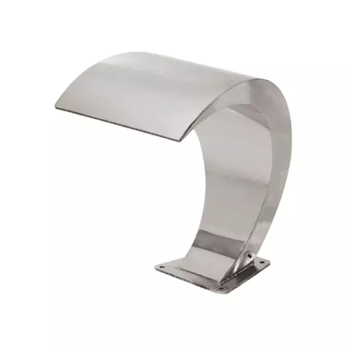Cascata Mini Mezzaluna inox 316 lucida per piscina