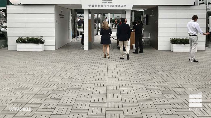 quadrotta in legno composito Ultrashield Deco