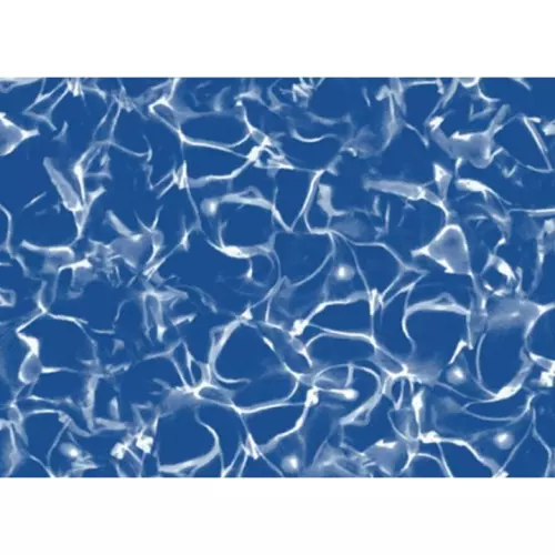 Liner per piscina a forma ovale 5,50 x 3,70 x h. 1,20 m MISTRY - attacco OVERLAP - spessore 0,35 mm