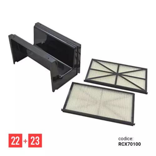 12 - Unità filtrante completa per robot Hayward