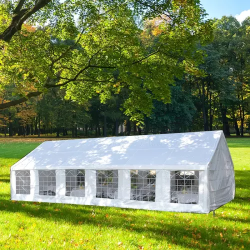 Gazebo da giardino in ferro PARTY 12 x 6 m