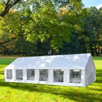 Gazebo da giardino in ferro PARTY 12 x 6 m