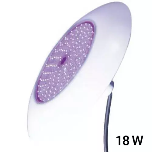 Faro LED per bocchetta piscina Ø 216 mm Bianco da 1780 Lumen - 18 W per PVC o piastrelle