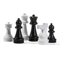 Scacchi da giardino in plastica