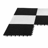 Scacchiera per dama e scacchi con quadrati 36x36 cm