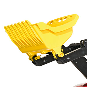 Trattore a pedali per bambini Massey Ferguson con ruspa