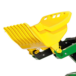 Trattore a pedali per bambini John Deere&Acirc;&nbsp;con ruspa