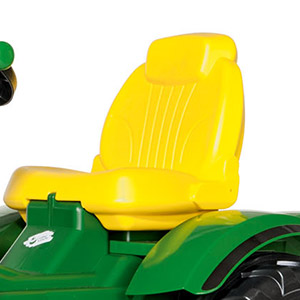Trattore a pedali per bambini John Deere&Acirc;&nbsp;con sedile