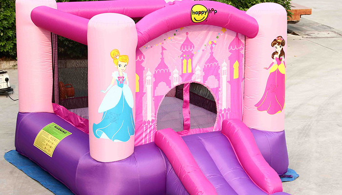 Castello gonfiabile per bambine da esterno PRINCIPESSA