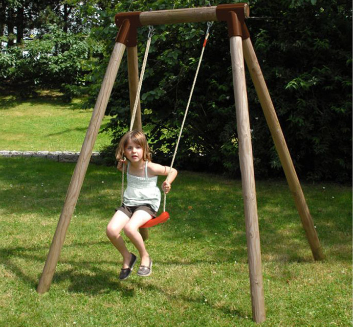 Altalena VIOLETTA in legno