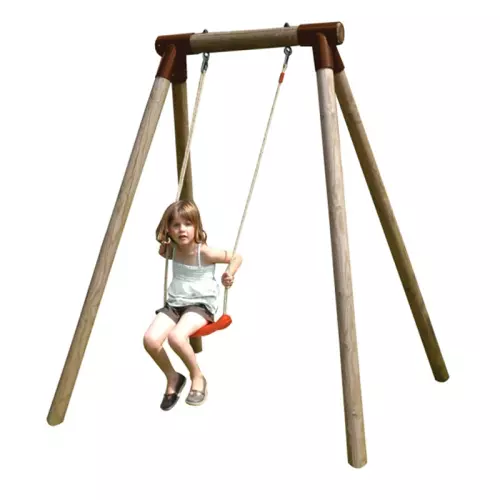 Altalena singola in legno VIOLETTA