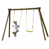 Altalena in legno IRIS, 2 posti