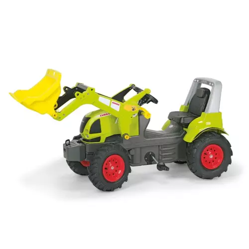 Trattore a pedali per bambini Premium CLAAS a doppia marcia e freno