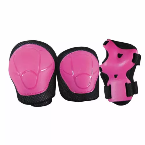 Set di protezioni KIDS per bambini fino a 25 kg, colore ROSA