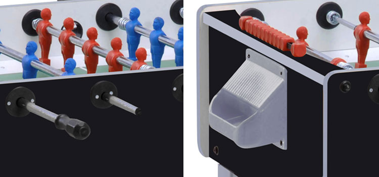 Calciobalilla F-200 EVOLUTION Garlando con aste uscenti