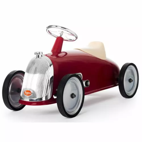 Macchina a spinta RIDERS in metallo by Baghera : Colore RED (rosso)